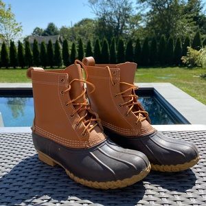 Classic L.L. Bean duck boots. Barely worn!